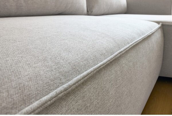 Divano letto angolare beige (variabile) Nihad structural - Bobochic Paris