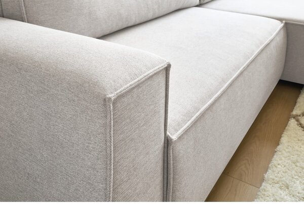 Divano letto angolare beige (variabile) Nihad structural - Bobochic Paris