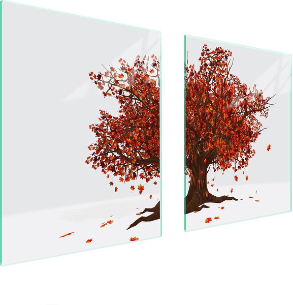 Piastra Di Protezione In Vetrina Per L'albero 85X52