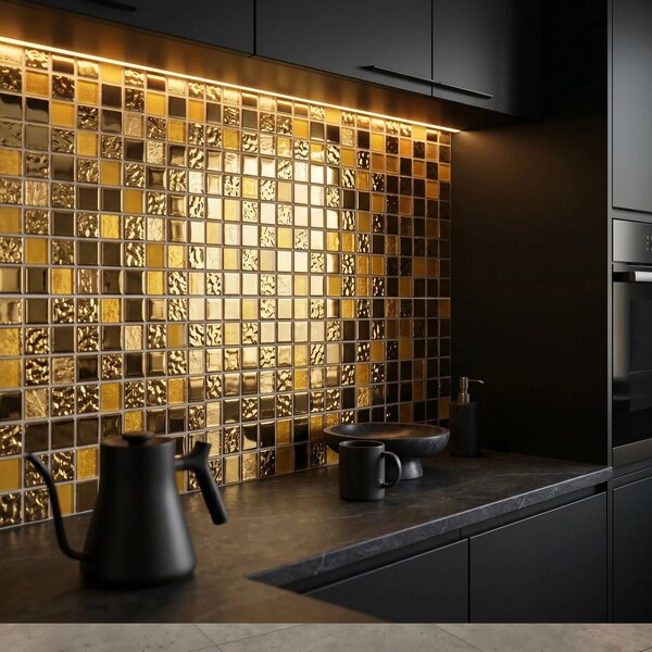 Mosaico da Parete Glass REA P14016