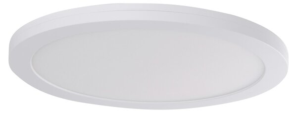 Plafoniera LED, metallo, bianco, CCT, P 29 cm