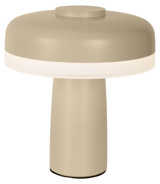 Lampada da tavolo senza fili con batteria ricaricabile Touch Dimmer Lampada da tavolo dimmerabile Marrone 3196411