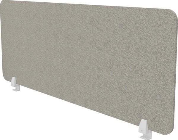 ASSMANN Parete divisoria per scrivania VITECO 140 cm Harbor Bianco Grigio, 140x56 cm
