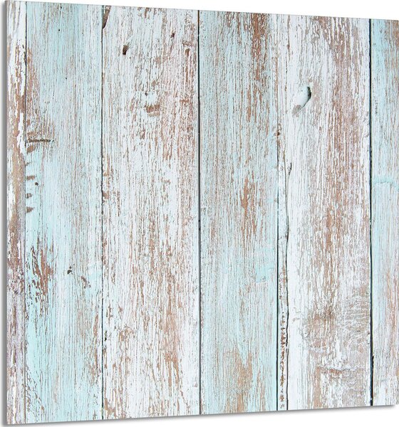 PIATTO IN VETRO PER CUCINA 60x65 legno