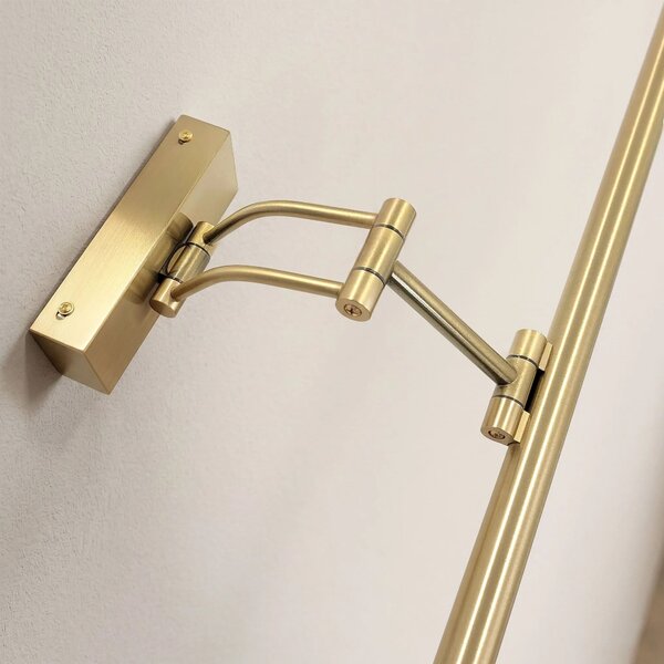 Applique da bagno LED SWE022-1W 42cm Brush Gold
