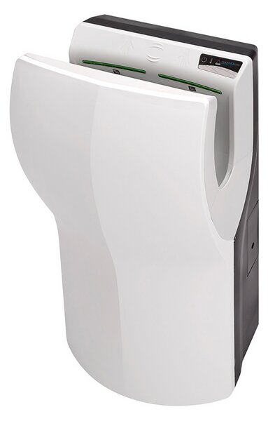 Asciugamani automatico - sistema "hands-in", plastica PQ14, nero