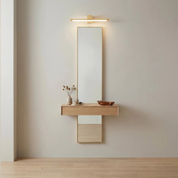 Applique da bagno LED SWE043-1W 40cm GOLD