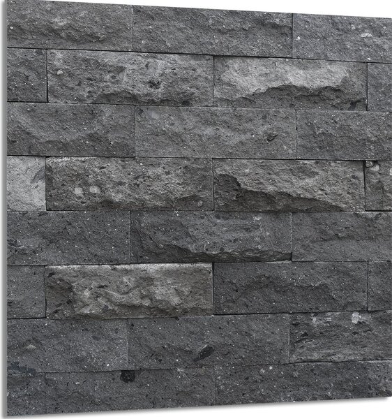 PIATTO IN VETRO PER CUCINA 60x65 Mattone