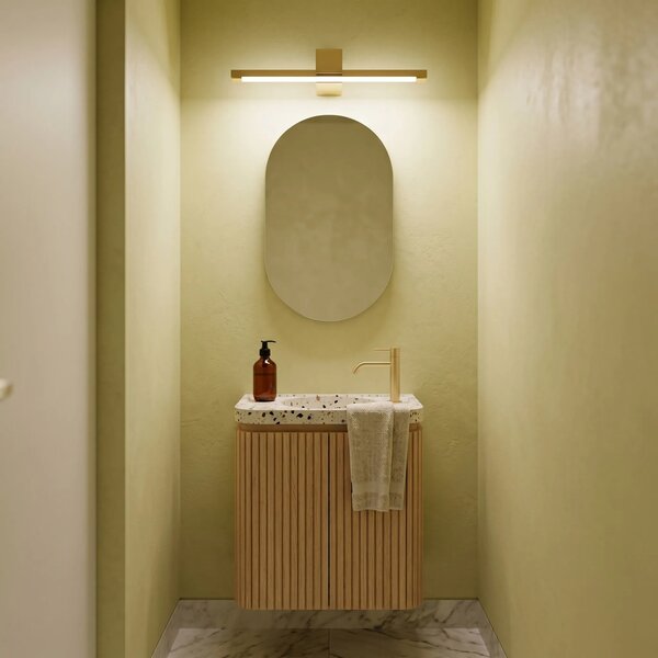 Applique da bagno LED SWE044-1W 60cm GOLD