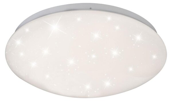 Lampada da soffitto a LED, effetto stellato, bianca, diametro 29 cm