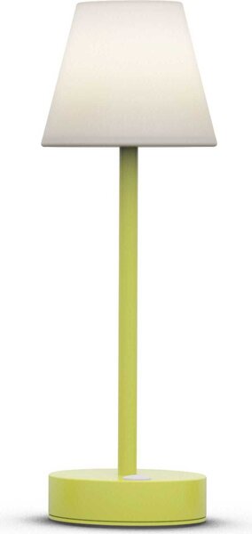 Nuova lampada da tavolo ricaricabile Garden Lola Slim 30 Lime