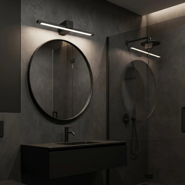 Applique da bagno LED SWE050-1W 60 cm Black