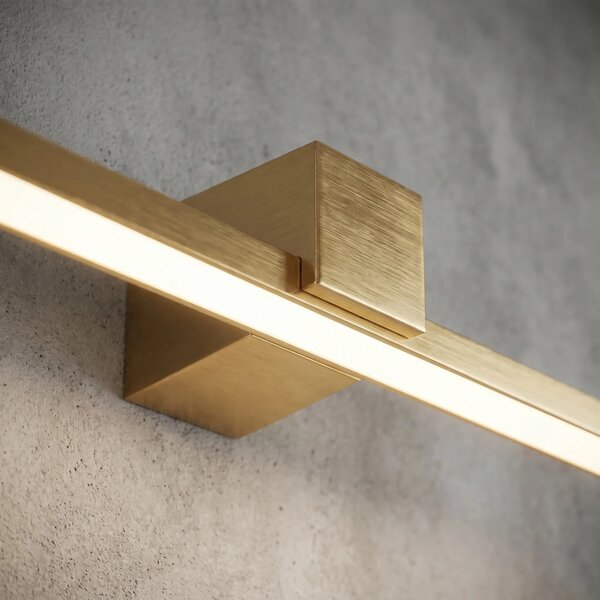 Applique da bagno LED SWE048-1W 80cm GOLD BRUSH