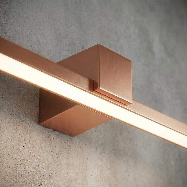 Applique da bagno LED SWE052-1W 40cm COPPER BRUSH