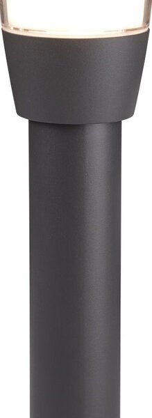 Paletto Esterno Tucson Alluminio Grigio E Plastiche 1 Luce E27 H45Cm