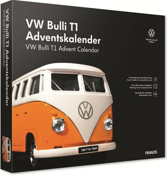 Calendario dell'Avvento a tema Volkswagen Bulli T1