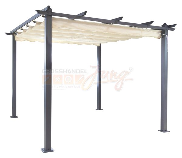 Pergola ombreggiante Freiburg, ecrù