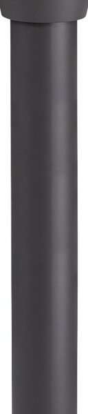 Paletto Esterno Tucson Alluminio Grigio E Plastiche 1 Luce E27 H90Cm