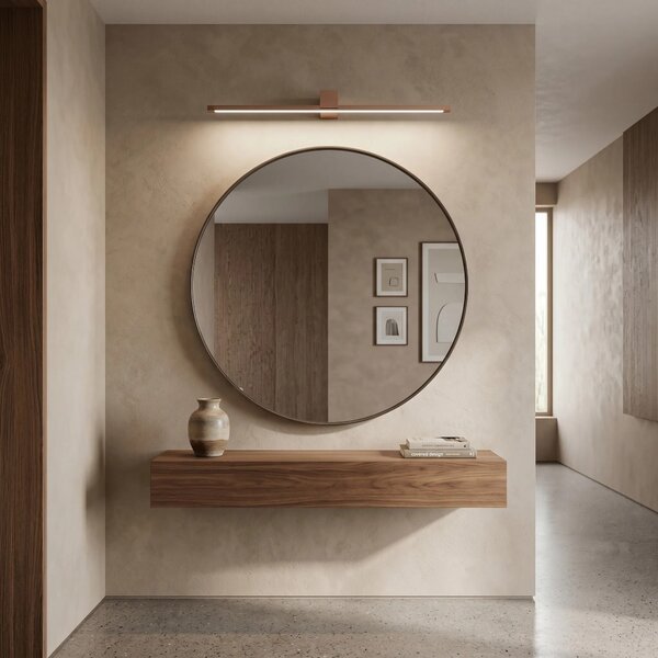 Applique da bagno LED SWE054-1W 80 cm COPPER BRUSH