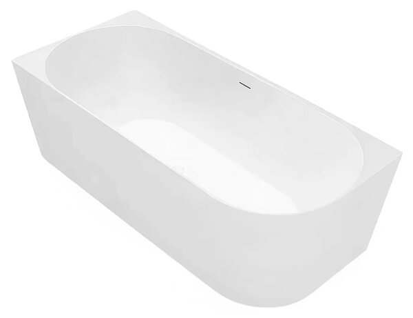 Vasca da bagno angolare in acrilico REA Bellanto Slim 150 Left