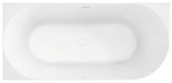 Vasca da bagno angolare in acrilico REA Bellanto Slim 150 Left