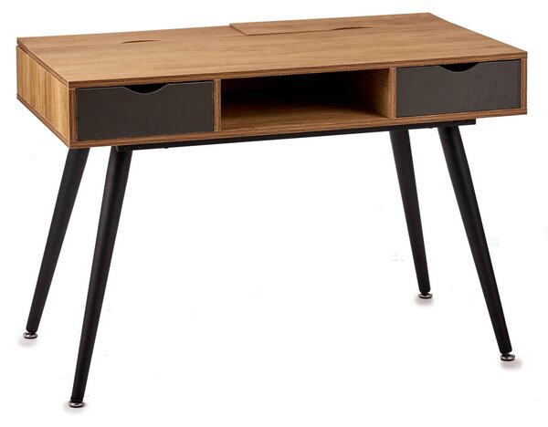 Scrivania industriale con cassetti, 110 x 60 x 75 cm