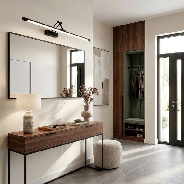 Applique da bagno LED SWE027-1W 80cm Black