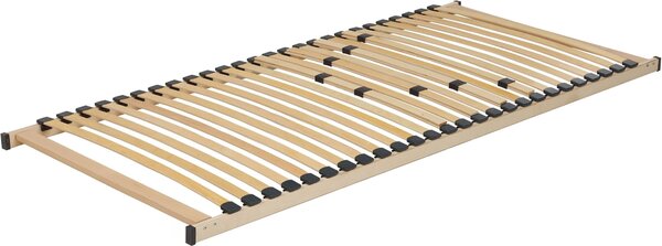 BELIANI Materasso a doghe sotto materasso in legno chiaro 90 x 200 cm struttura in legno 30 doghe a molle camera da letto