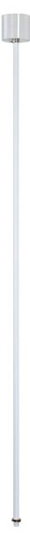 Sospensione a sospensione EUTRAC per binario trifase, 120 cm, bianco