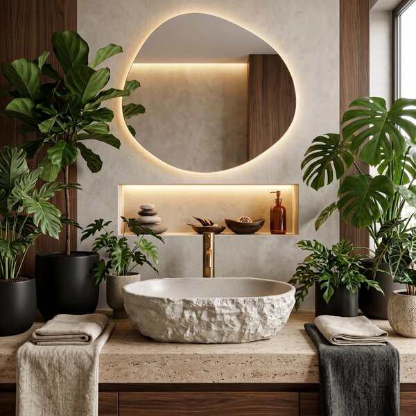 Lavabo da appoggio Rea Evora