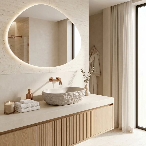 Lavabo da appoggio Rea Evora