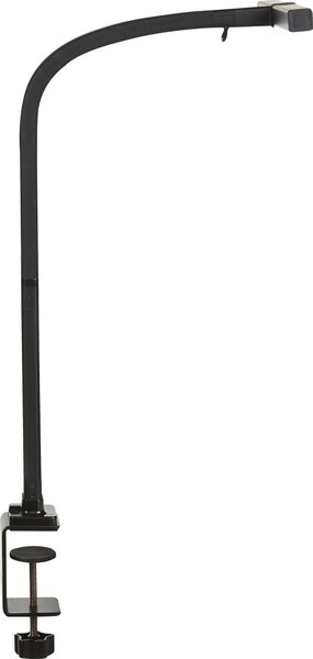 BELIANI Lampada da tavolo nero alluminio materiale sintetico LED con morsetto dimmer sensore lampada da tavolo con 3 colori ufficio