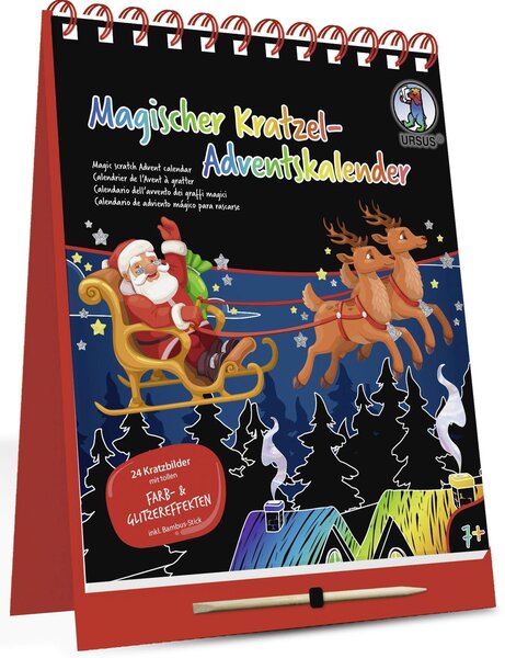 Calendario dell'Avvento URSUS Magic Scratching