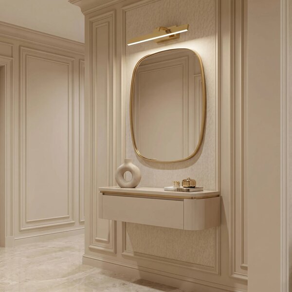 Applique da bagno LED SWE004-1W 43cm GOLD
