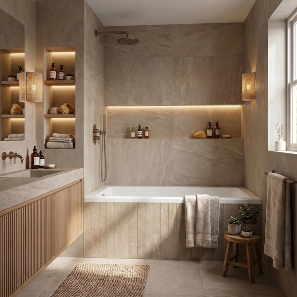 Vasca da bagno acrilica da incasso Rea Prima 140