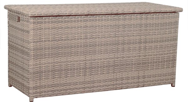 Box Montana contenitore per cuscini 8 mm intreccio in PE Spotty Grey 145x73x58 cm