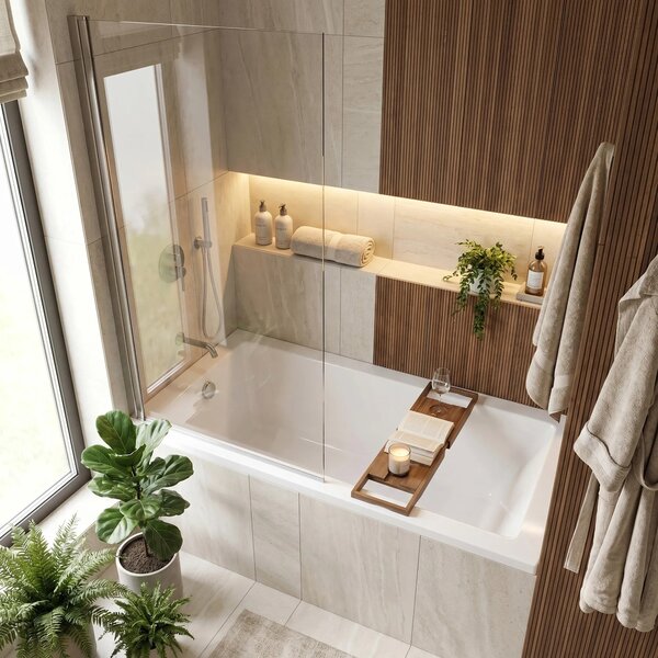 Vasca da bagno acrilica da incasso Rea Prima 150