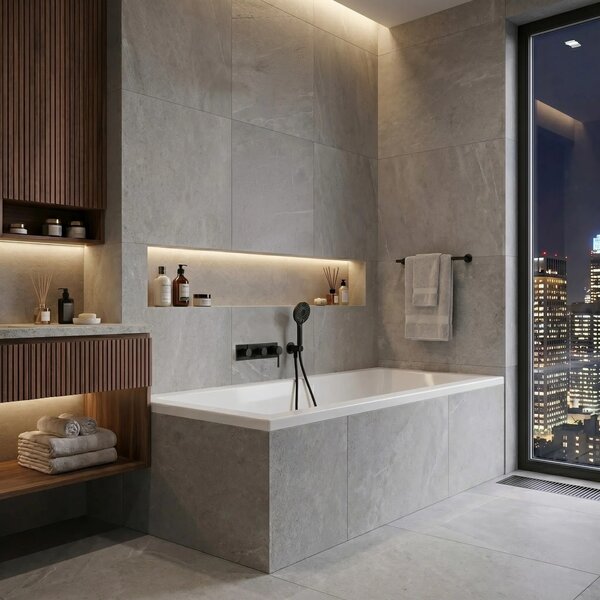 Vasca da bagno acrilica da incasso Rea Prima 140