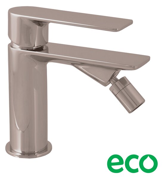 Slezák-RAV: Miscelatore per bidet NIL - grigio metallizzato - lucido NL144.5MGL METALLO GRIGIO - lucido Tubo flessibile 3/8''