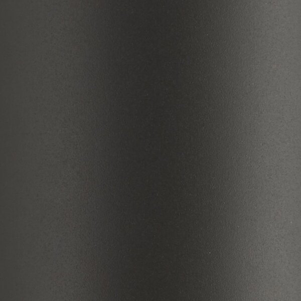 Applique Sheffield Alluminio Grigio Policarbonato Trasparente 2 Luci Gu10