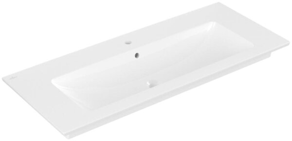 Villeroy & Boch Venticello lavabo armoire, 1 trou pour robinet, avec trop-plein, 1200x500mm, 4104CL01, 4104CL01