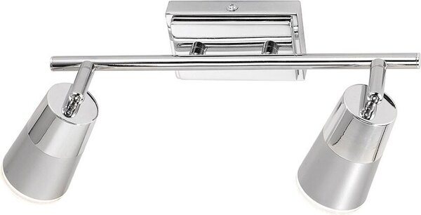 LeuchtenDirekt 11229-17 Plafoniera Dalli cromo LED