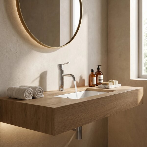 Rubinetto da lavabo Rea Venti Chrome Low