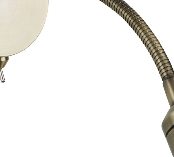 Applique Contemporanea Flexy Acciaio Adjustable Led 0,75W 3000K