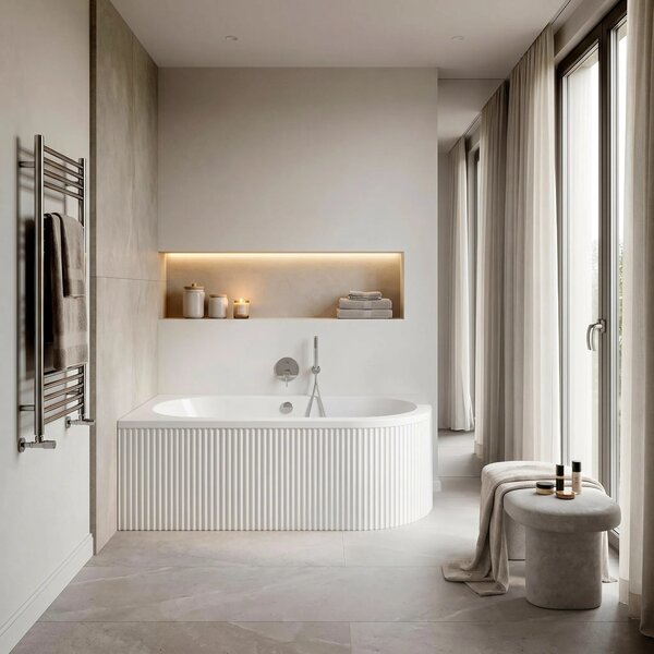 Vasca bagno Rea Orion Stripe Left 150cm