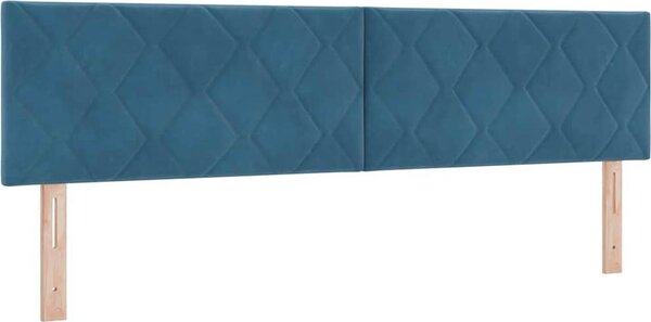 Testiera Blu Scuro 180 cm Velluto