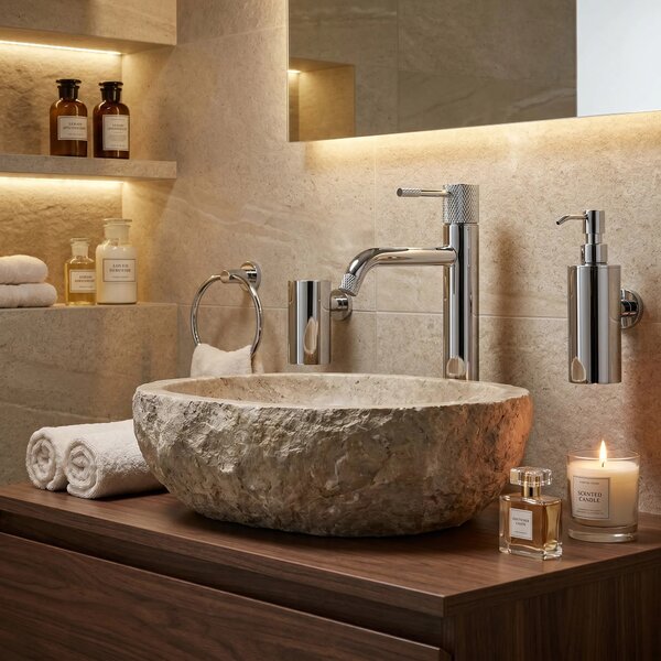 Rubinetto da lavabo Rea Venti Chrome High