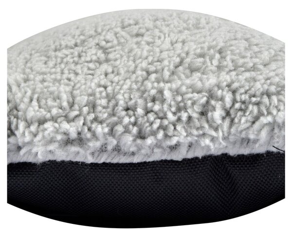 Coperta nera per cani con agnello 50x80 cm - Love Story