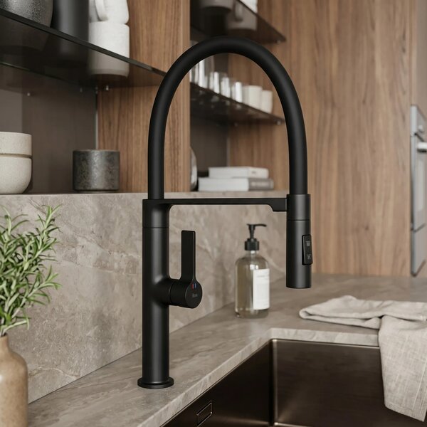 Rubinetto da cucina REA Lago Black