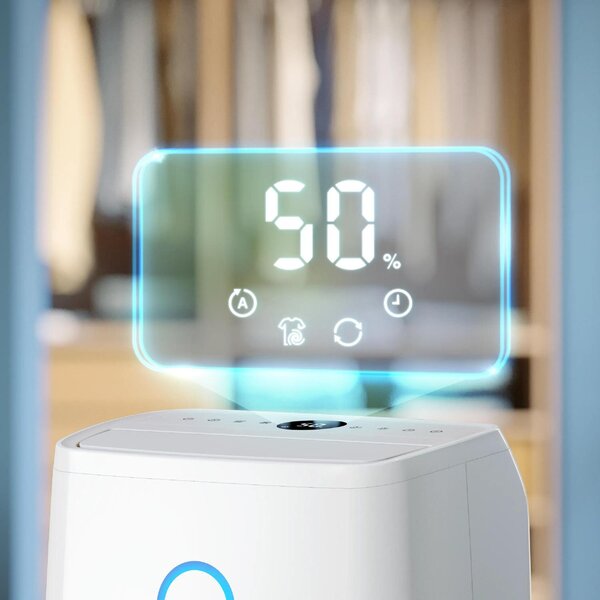 Philips Deumidificatore Portatile per la casa muffa 34,3 Litri In 24 Ore Tanica 4 Litri R290 con Timer colore Bianco - DE3306/11 Serie 3000